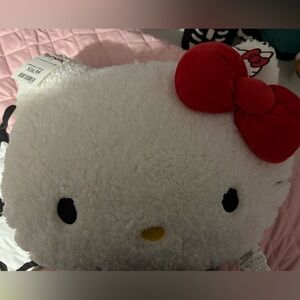 hello kitty head pillow